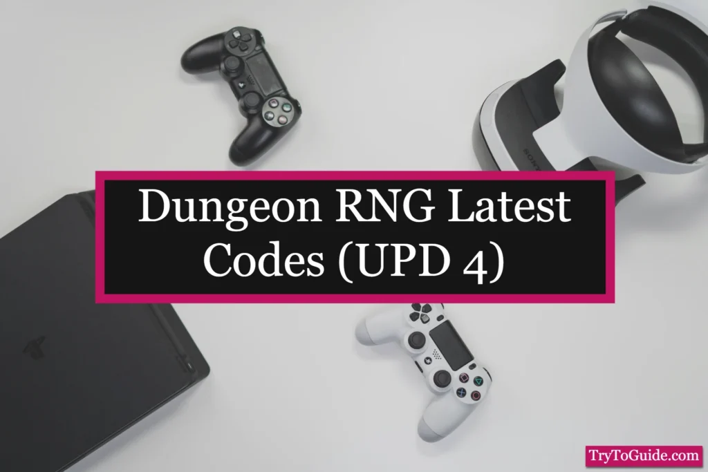 Dungeon RNG Latest Codes (UPD 4)